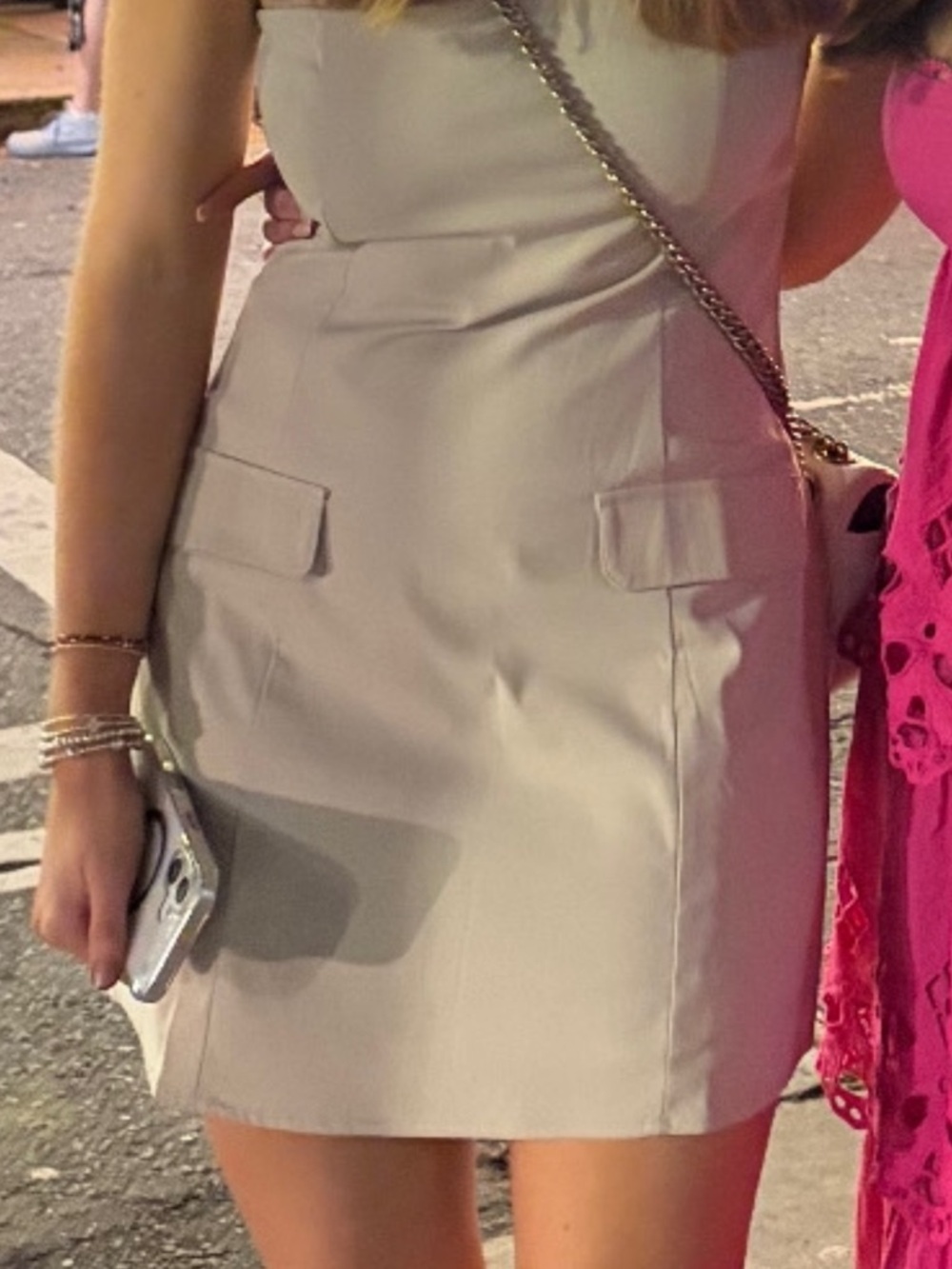 Princess Polly Beige Tube Top Mini Dress